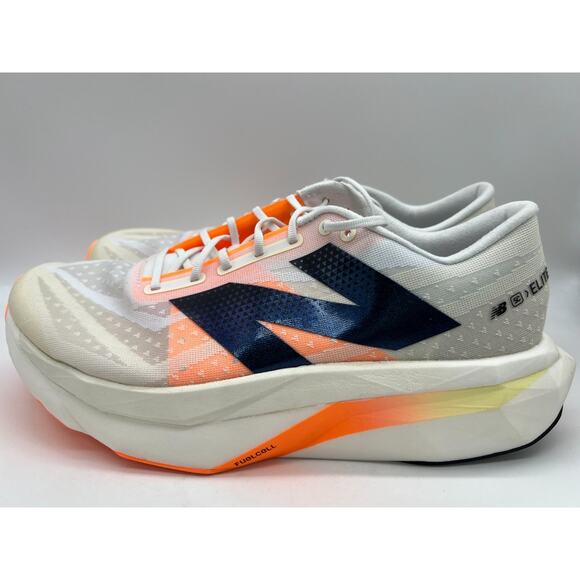New Balance FuelCell SuperComp Elite v4 White Angora Men\'s Size 12D MRCELCW4 main image 14